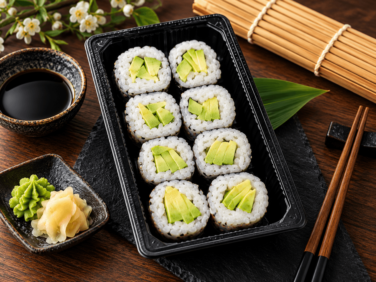 Avocado maki - 8 pieces