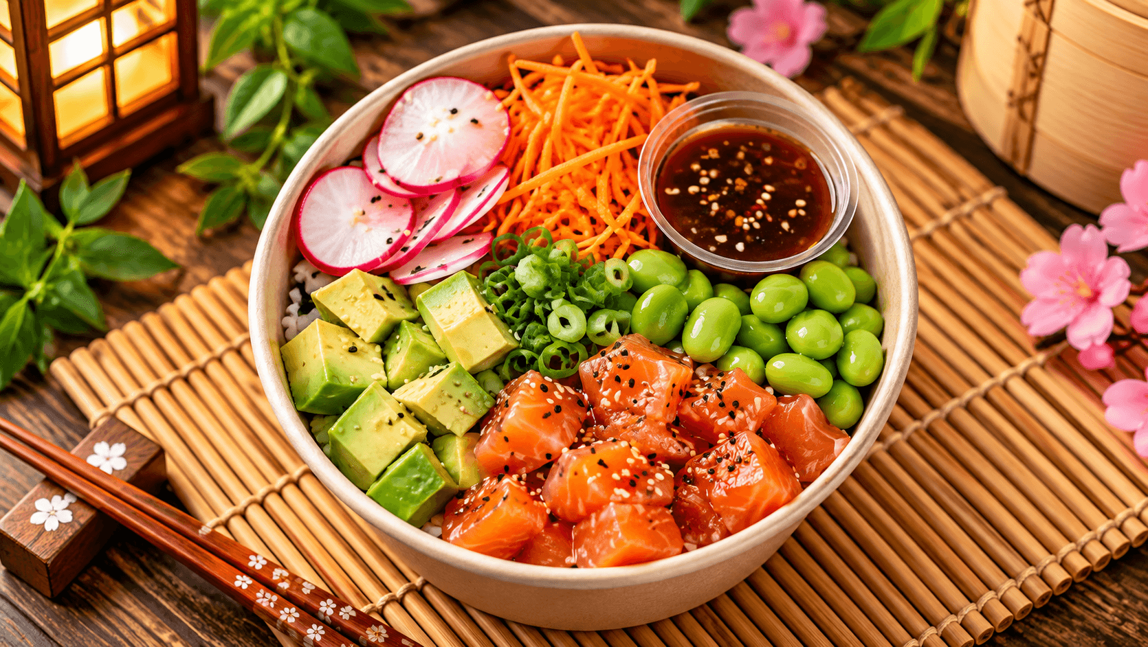 Gourmet poke