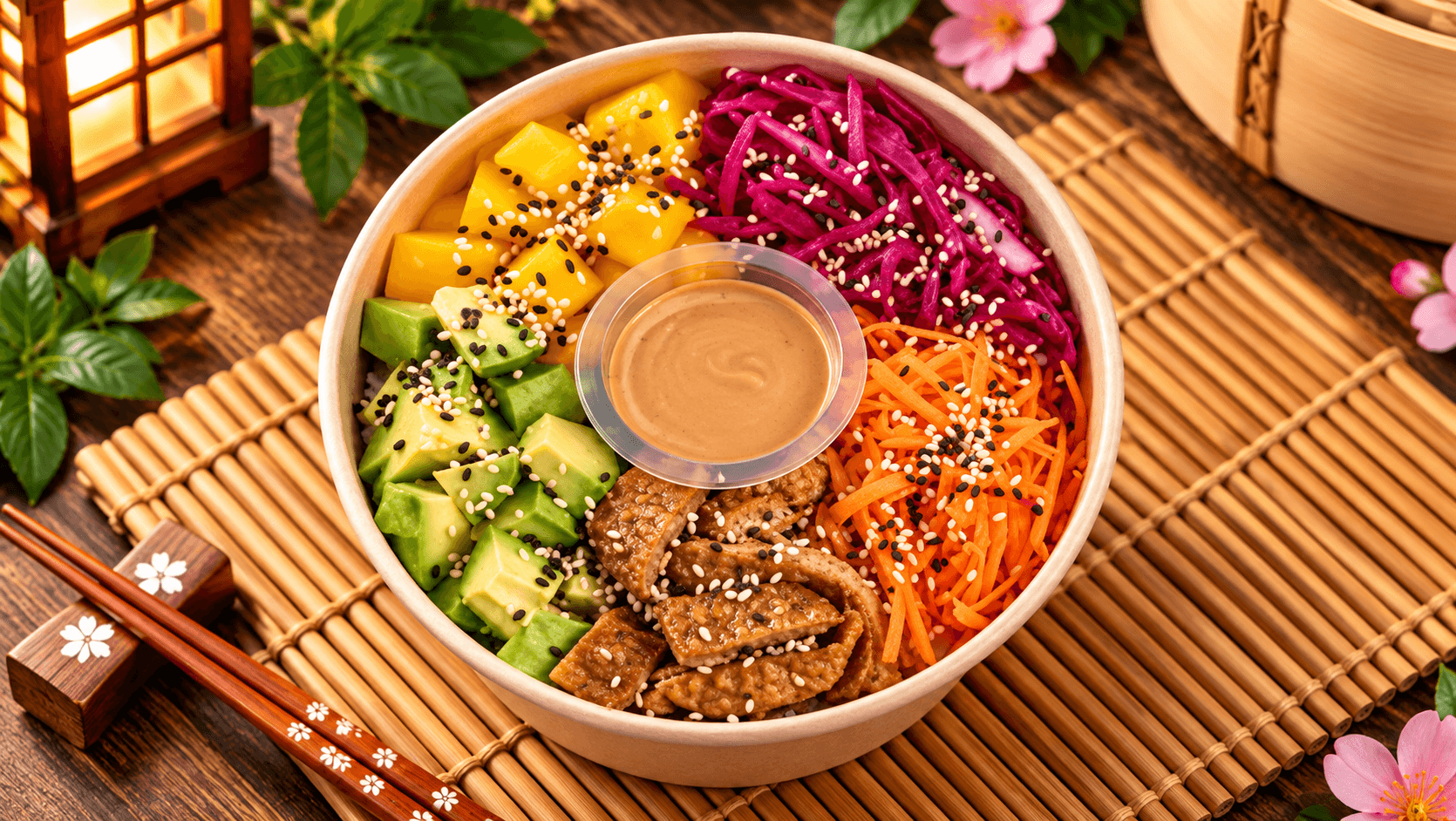 Poke lele chicken teriyaki