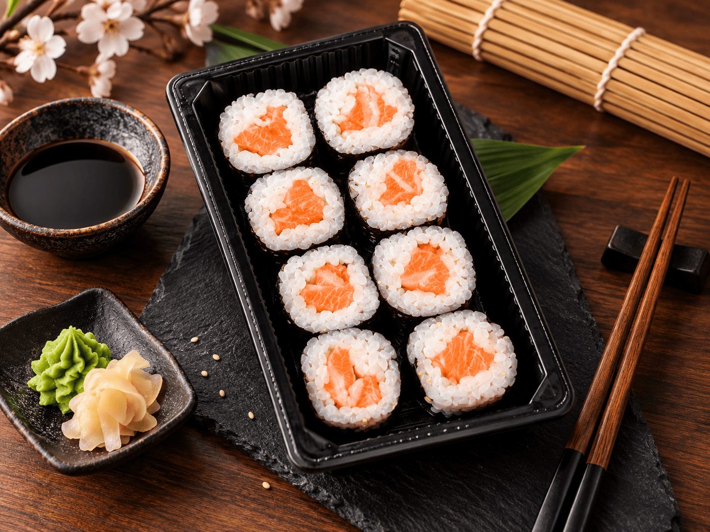 Salmon maki - 8 pieces