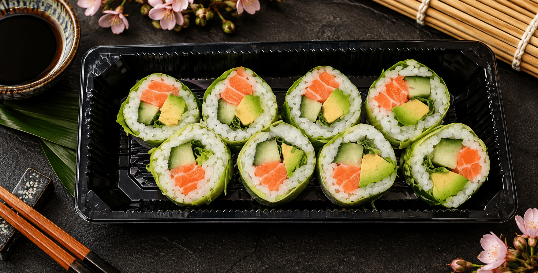 Crystal salmon - 8 pieces