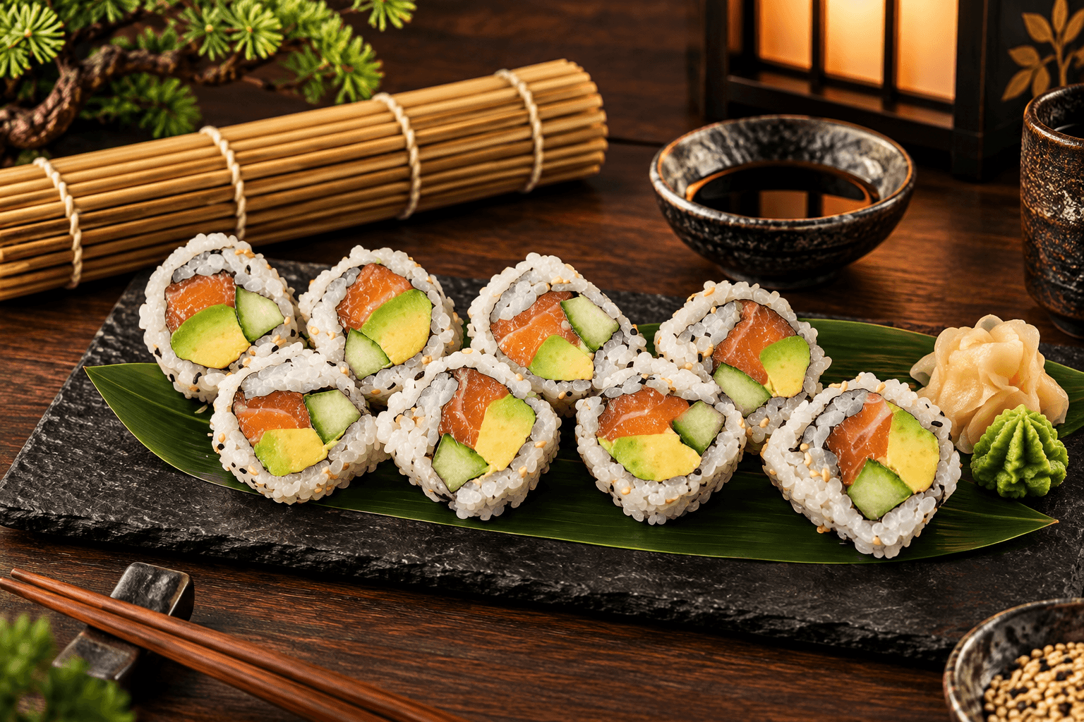 Salmon California - 8 pieces